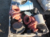 ASSORTED WATER VALVES/PIPE FITTINGS