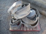 ASSORTED RUBBER PIPE FITTINGS