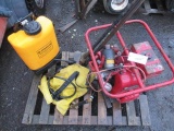 ASSORTED FEDCO INDIAN FIRE PUMPS, WISCONSIN HEAVY DUTY AIR COOLED ENGINE SER#: 5570038, (2) AXES