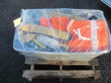 TOTE OF ASSORTED LIFE JACKETS