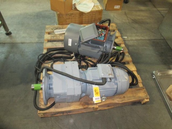 (2) ASSORTED ELECTRIC MOTORS