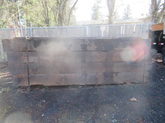 (16) 12' RAILROAD TIES