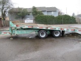 1998 INTERSTATE 40TDL TILT DECK EQUIPMENT TRAILER