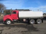 1989 KENWORTH T800 4000GAL WATER TRUCK