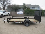 2023 FABFORM FLR612-3KR SINGLE AXLE UTILITY TRAILER