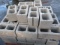 APPROX (51) DECORATIVE CYLINDER BLOCKS