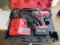MILWAUKEE M18 1/2'' DRIVE IMPACT WRENCH W/ (2) BATTERIES, CHARGER & CASE