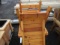 (2) CEDAR CHAIRS