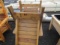 (2) CEDAR CHAIRS