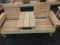 DOUBLE SEAT CEDAR BENCH