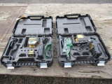 (2) ASSORTED DEWALT 12V LASER LEVELS