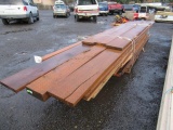 ASSORTED SIZE & LENGTH PRESSURE TREATED BOARDS
