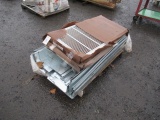 ASSORTED SHEET METAL DUCTING, AIR FILTER/VENT COVERS