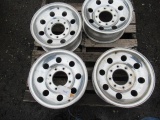 (4) FORD 8-LUG WHEELS