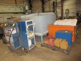 RELIANT HEAT TREATING SYSTEM, TR 750 DC RECTIFIER, TR800 POWER SUPPLY, OVEN, FIRE BRICKS & BLANKETS