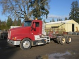 1991 KENWORTH T600 DAY CAB TRACTOR