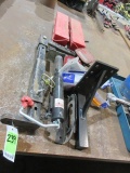 ASSORTED TRAILER PARTS & DROP HITCH
