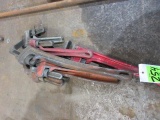 ASSORTED PIPE WRENCHES