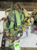 (3) FALL PROTECTION HARNESSES