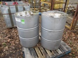 (2) DRUMS OF HYDRAULIC OIL 46 (APPROX 60GAL)