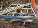 SCAFFOLDING SECTIONS & CASTERS, *NO PLANKS