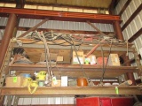 (3) SHELVES OF HYDRAULIC FITTINGS, HOSE, CAUTION TAPE & PARTS