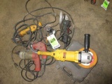 (6) CORDED HAND TOOLS, DRILLS & GRINDERS
