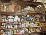 (4) SHELVES OF EQUIPMENT & TRUCK FILTERS