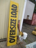 ASSORTED OVERSIZE SIGNS