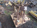 ASSORTED MATERIAL STANDS