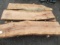 (9) PIECES OF ASSORTED BLACK WALNUT LIVE WOOD CUTS