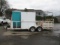 2001 BUZ'S EQUIPMENT CRW160 LANDSCAPING TRAILER W/ PORT-O-POTTIE