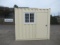 9' SHIPPING CONTAINER W/ SIDE DOOR & WINDOW (UNUSED)