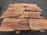 PALLET OF ASSORTED BLACK WALNUT LIVE WOOD CUTS