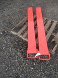 HEAVY DUTY 6' FORKLIFT EXTENSIONS