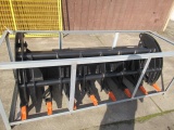 2022 GREATBEAR 78'' GRASS GRAPPLE SKIDSTEER ATTACHMENT (UNUSED - IN CRATE)