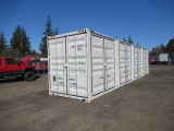 2023 40' HIGH CUBE SHIPPING CONTAINER W/ (4) SIDE DOORS