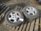 (4) MICHELIN PRIMACY MXV4 195/65R15 TIRES ON HONDA 4 LUG WHEELS