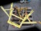 (4) PIPE STANDS & (1) SUMNER 2000LB CAPACITY ADJUST-A-ROLL STAND