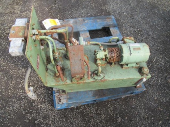 DURAND ELECTRIC DRIVEN HYDRAULIC POWER UNIT, 230/460V, 3 PHASE
