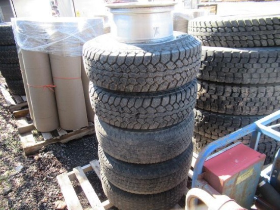 ASSORTED TIRES & WHEELS