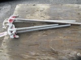 (4) ASSORTED HAND CONDUIT BENDERS