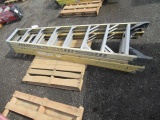 (2) 8' YELLOW A FRAME LADDERS