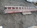 (2) 24' FIBERGLASS EXTENSION LADDERS