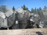 (10) ASSORTED FANS