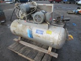INGERSOLL RAND TYPE 30 RECIPROCATING 80GAL 5HP ELECTRIC AIR COMPRESSOR, 230V, SINGLE PHASE
