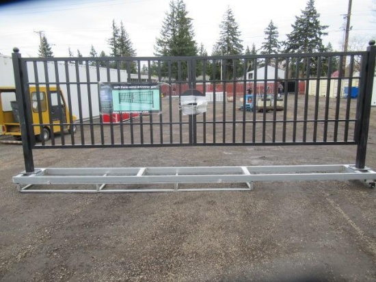 2023 STEELMAN 20' BI-PARTING FARM DRIVEWAY GATE (UNUSED)