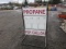 PROPANE PRICE SIGN