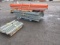 PALLET RACKING - (9) 42'' X 8' UPRIGHTS & (20) 10' CROSSARMS