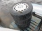 (4) MICHELIN 205/65R15 TIRES ON MERCEDES WHEELS